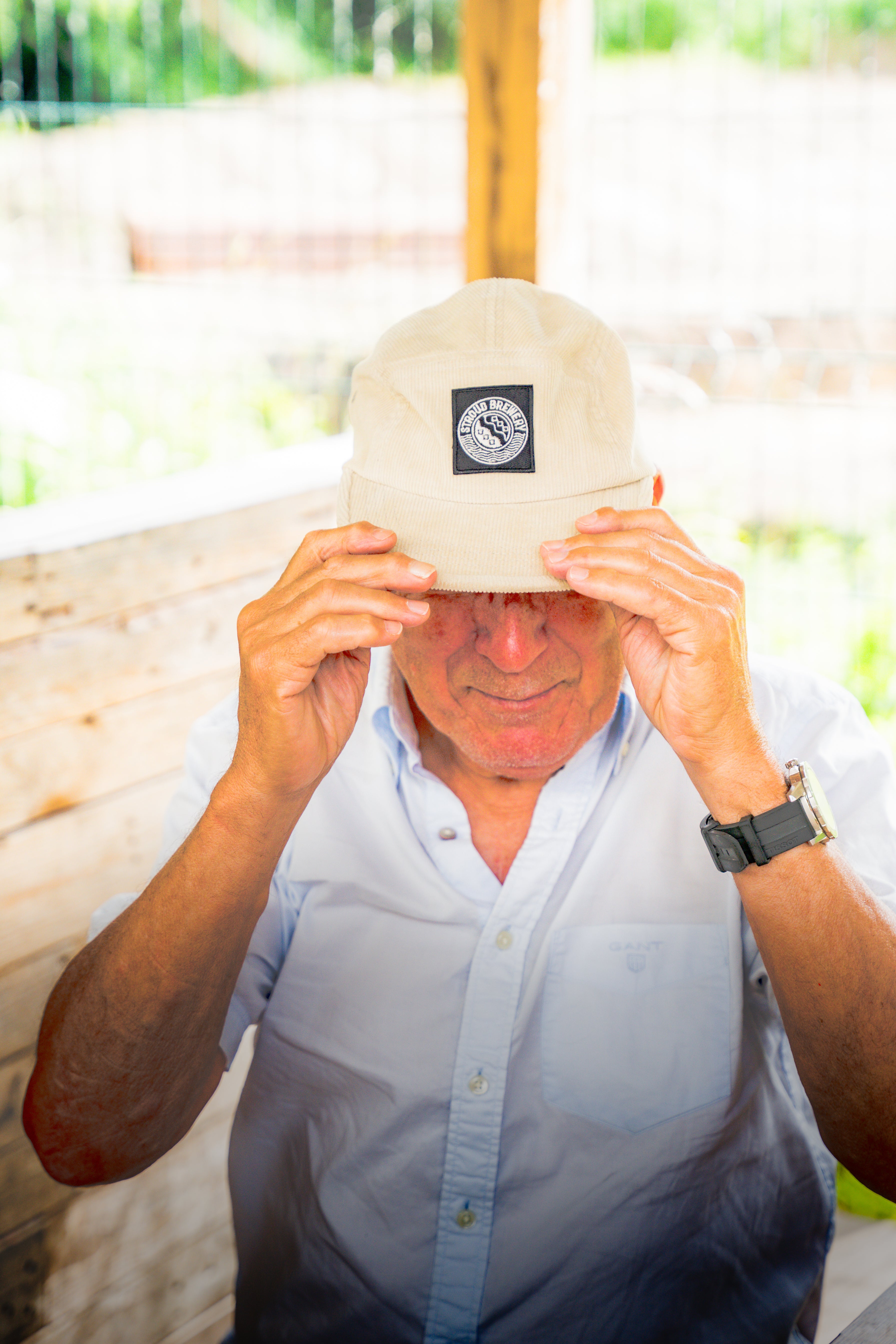 Stroud Brewery Organic Corduroy 5-Panel Cap
