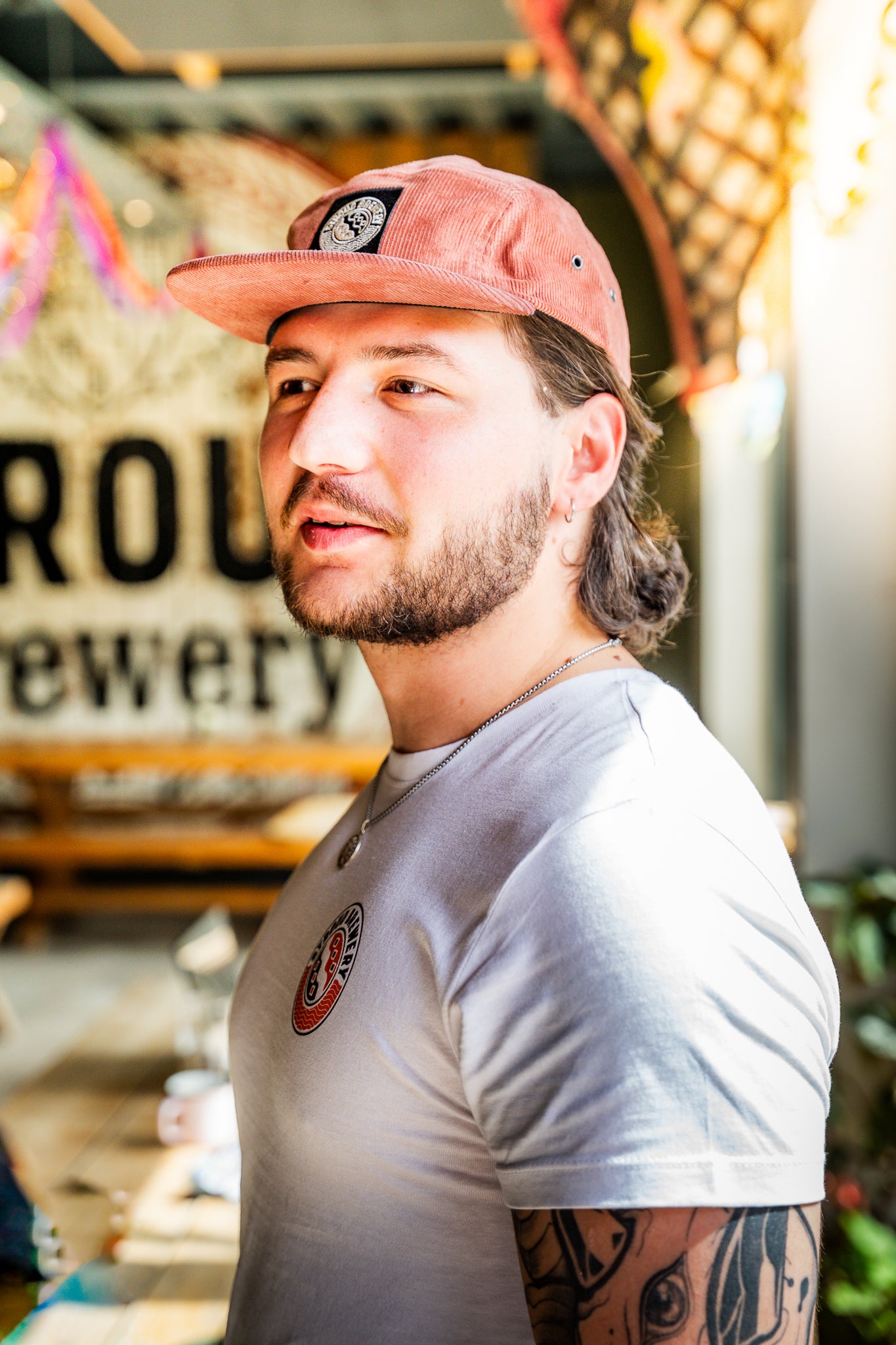 Stroud Brewery Organic Corduroy 5-Panel Cap