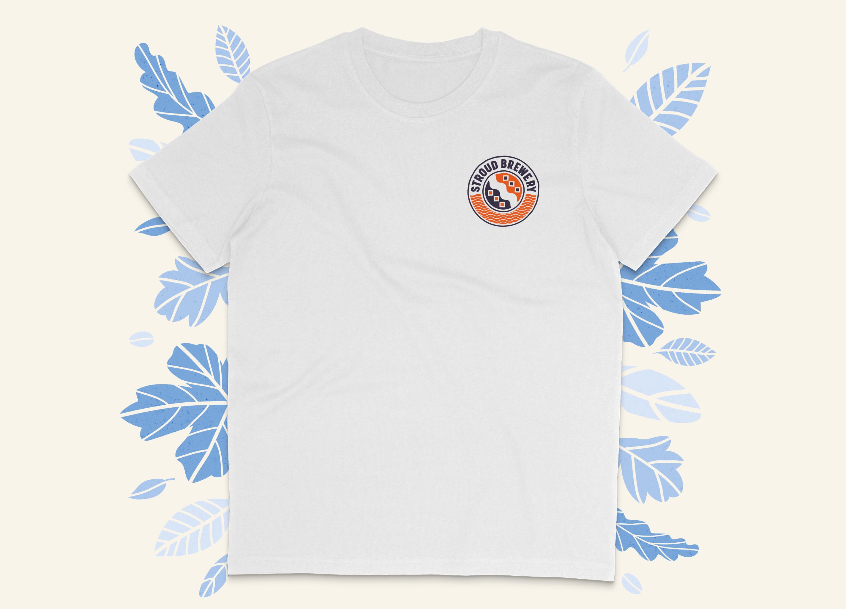 SB Logo White Organic Cotton T-shirt