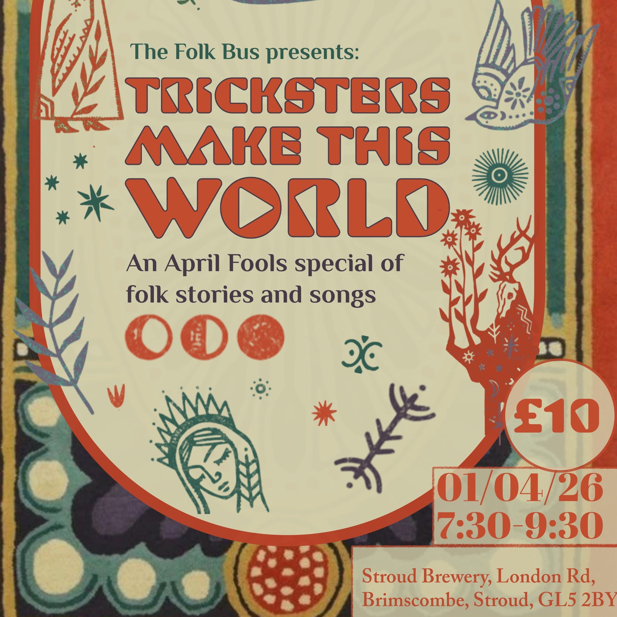 Folk Bus Presents: Tricksters Makes This World - 1 Apr 2026