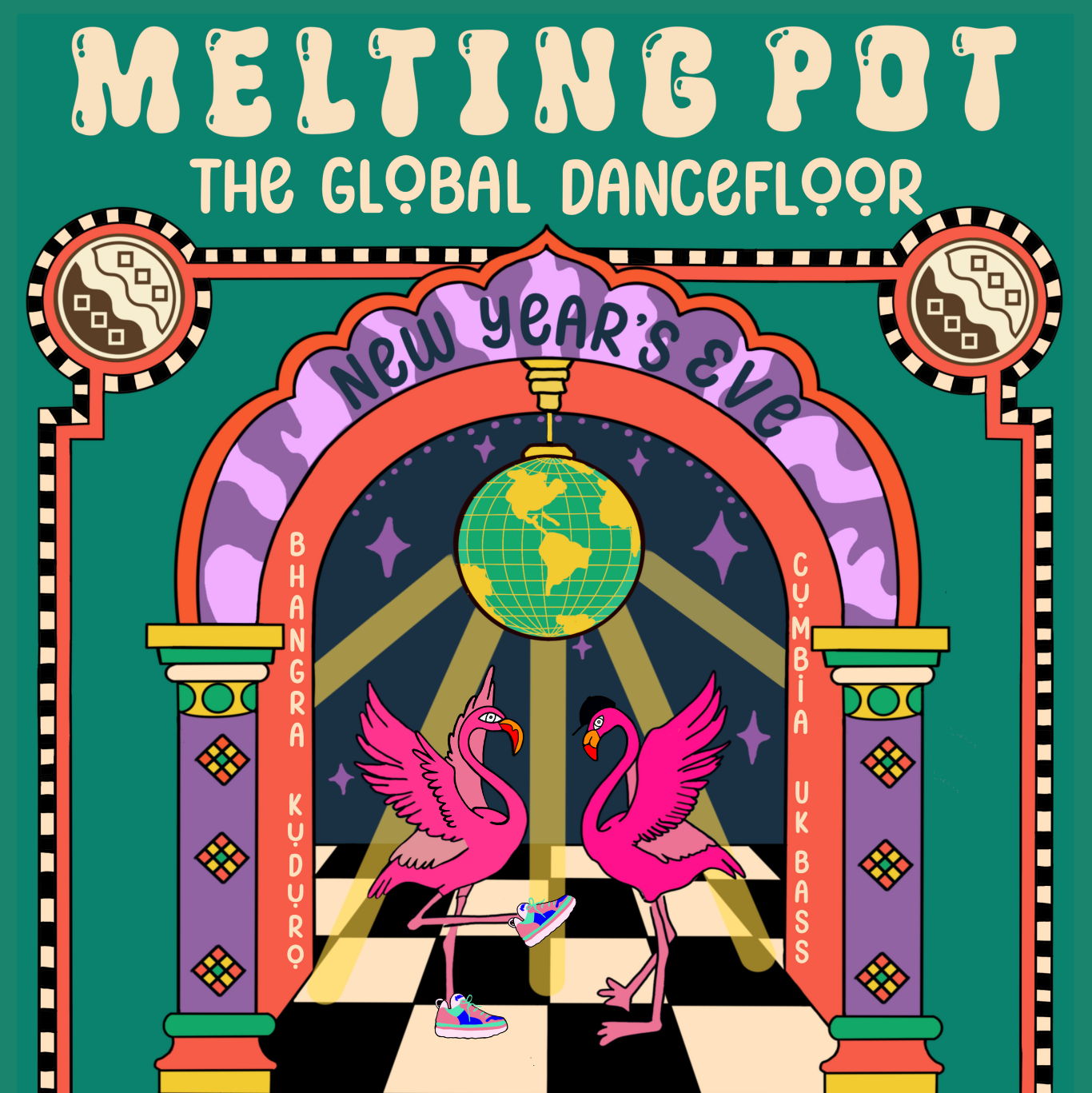 MELTING POT : THE GLOBAL DANCEFLOOR - NYE at Stroud Brewery - 31 Dec 2025