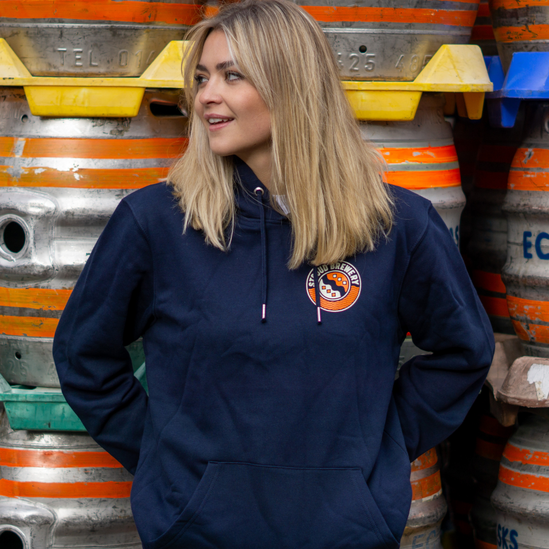 Organic Cotton Hoodie (Navy)