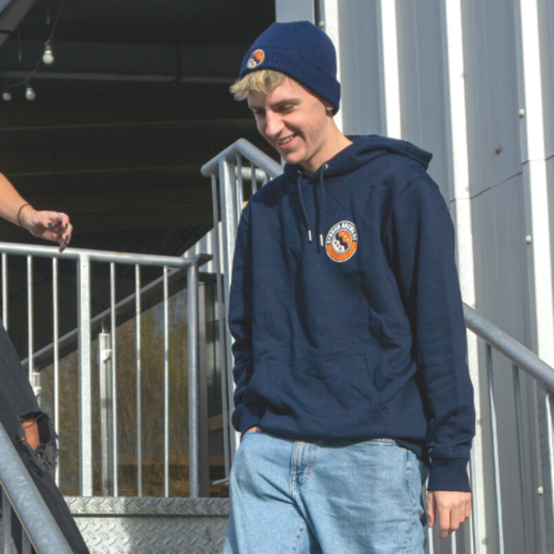 Organic Cotton Hoodie (Navy)