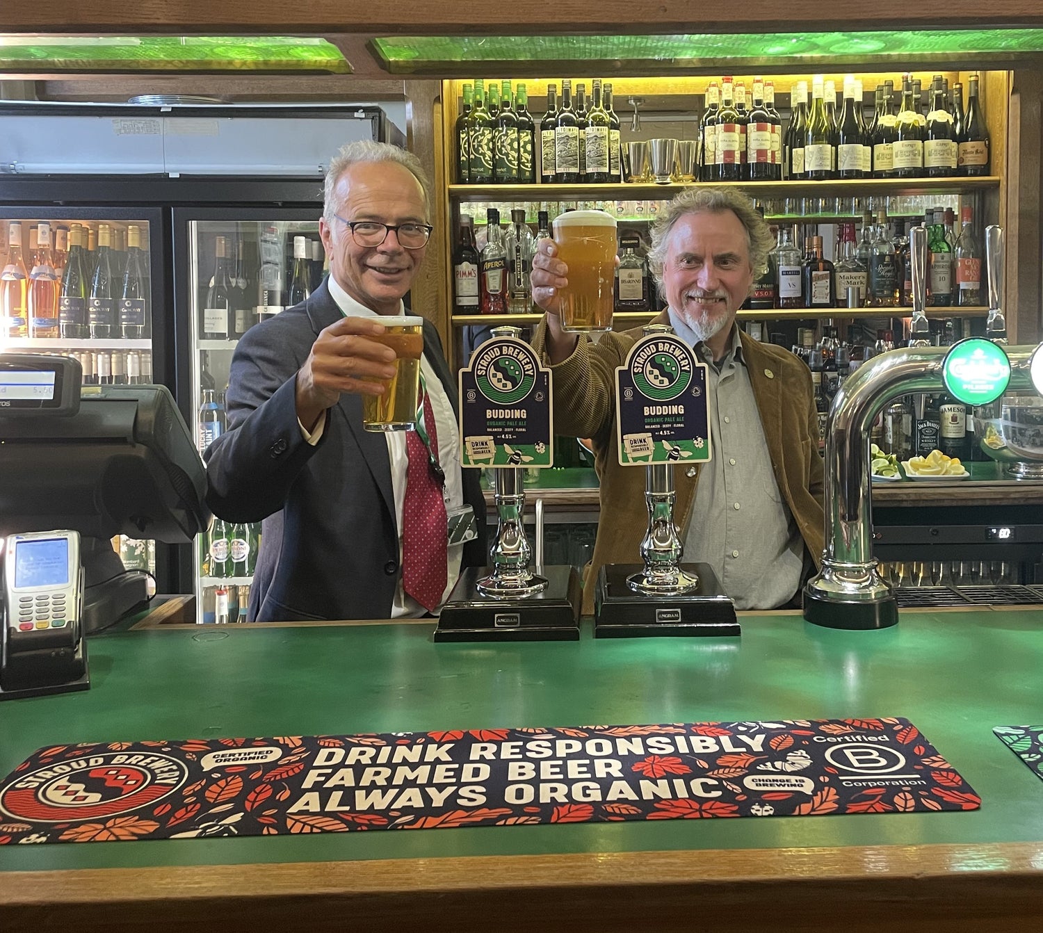 STROUD BREWERY’S BEER ON TAP IN THE HOUSES OF PARLIAMENT