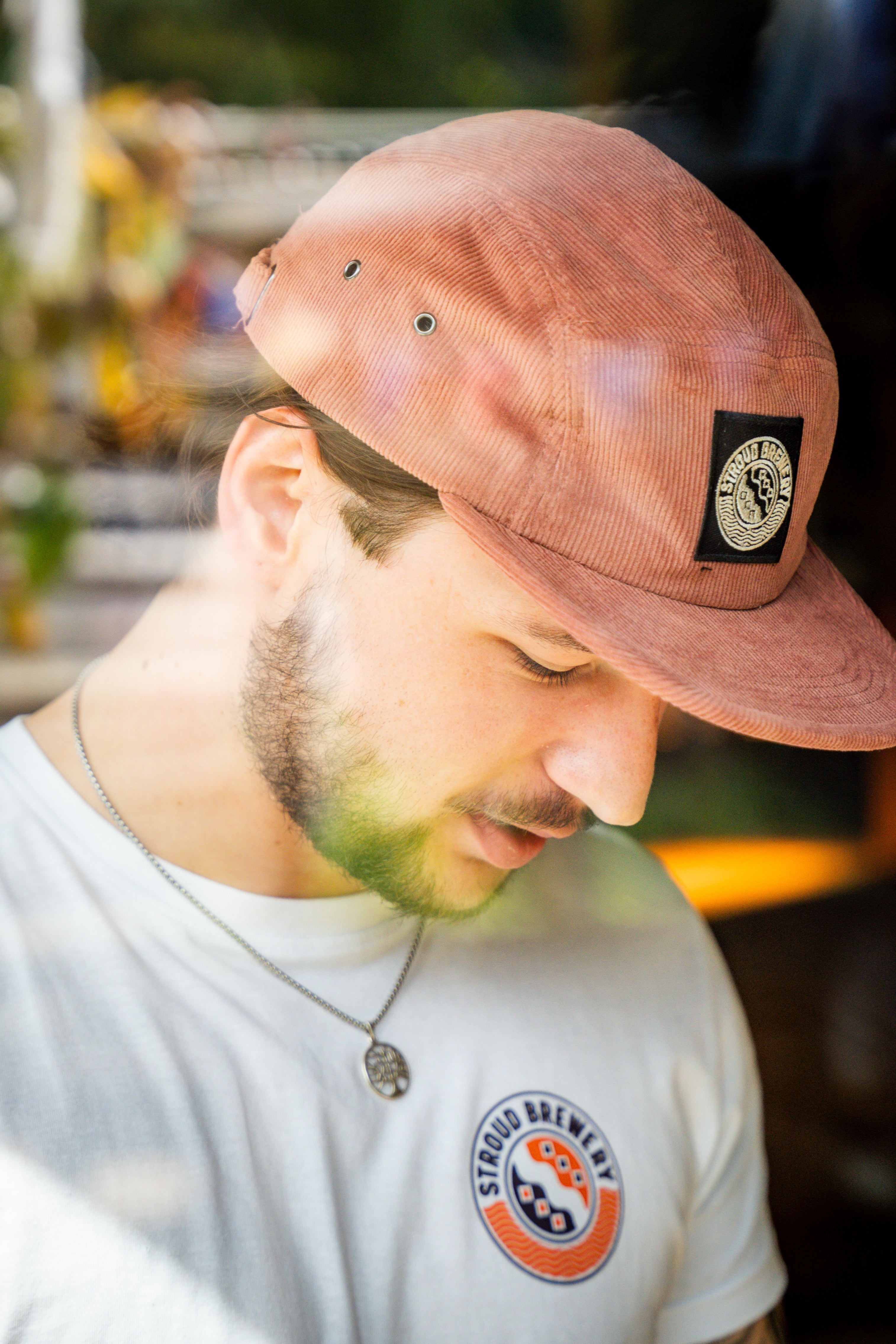 Stroud Brewery Organic Corduroy 5-Panel Cap