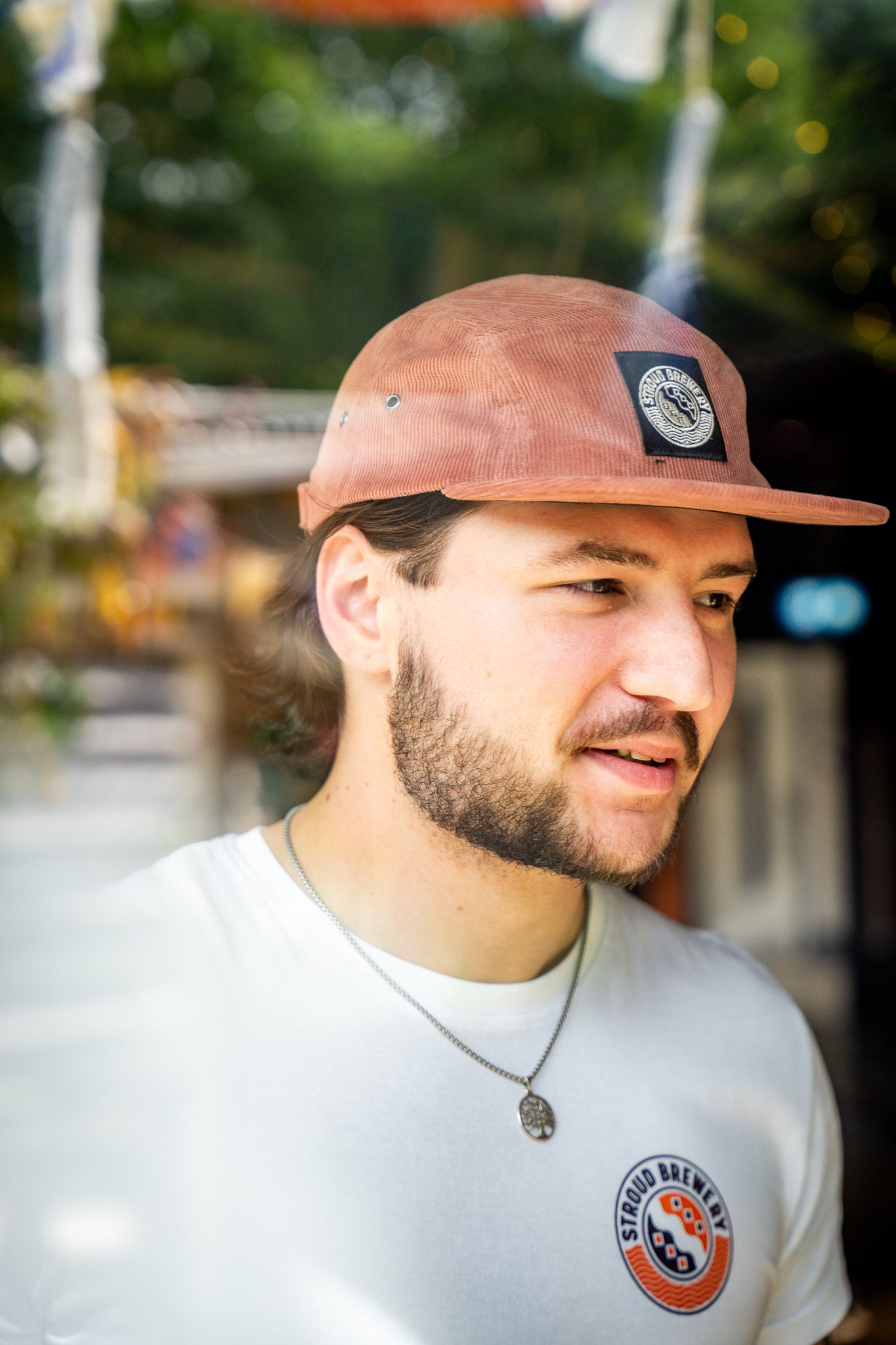 Stroud Brewery Organic Corduroy 5-Panel Cap