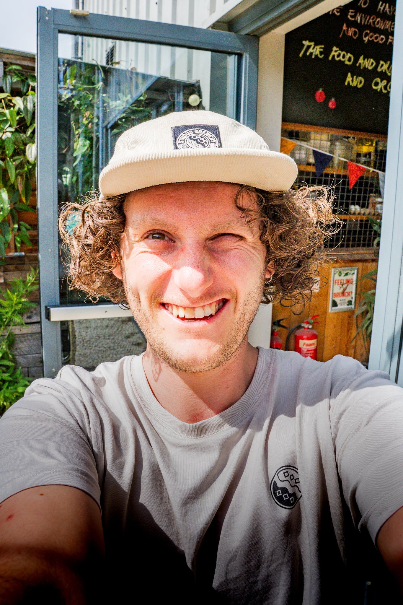 Stroud Brewery Organic Corduroy 5-Panel Cap