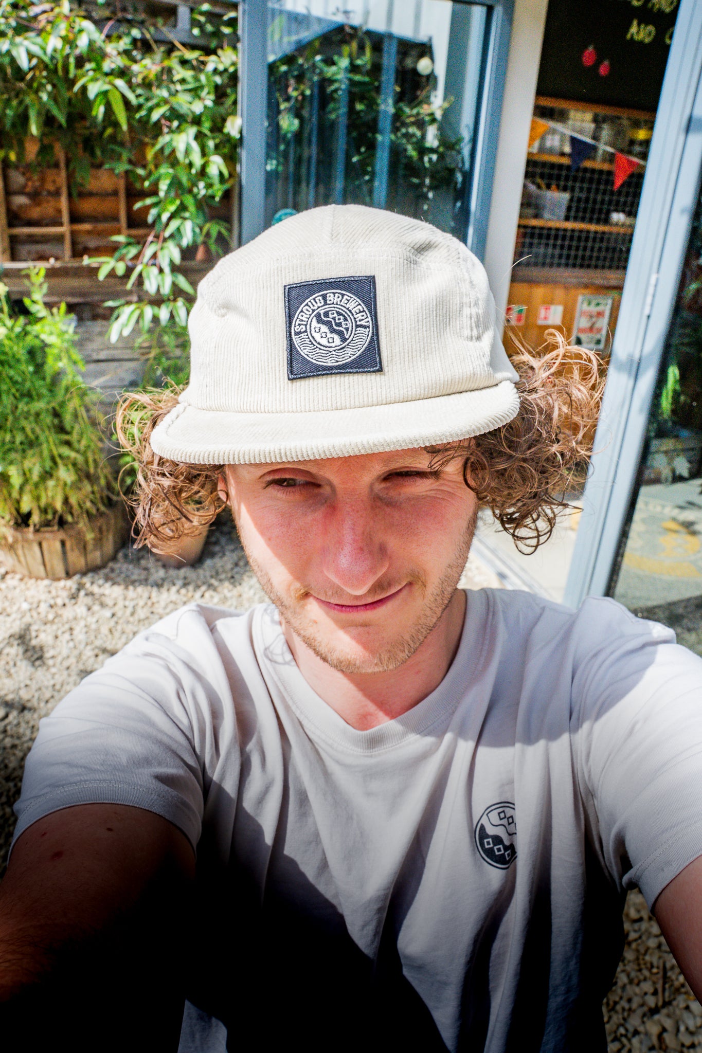 Stroud Brewery Organic Corduroy 5-Panel Cap