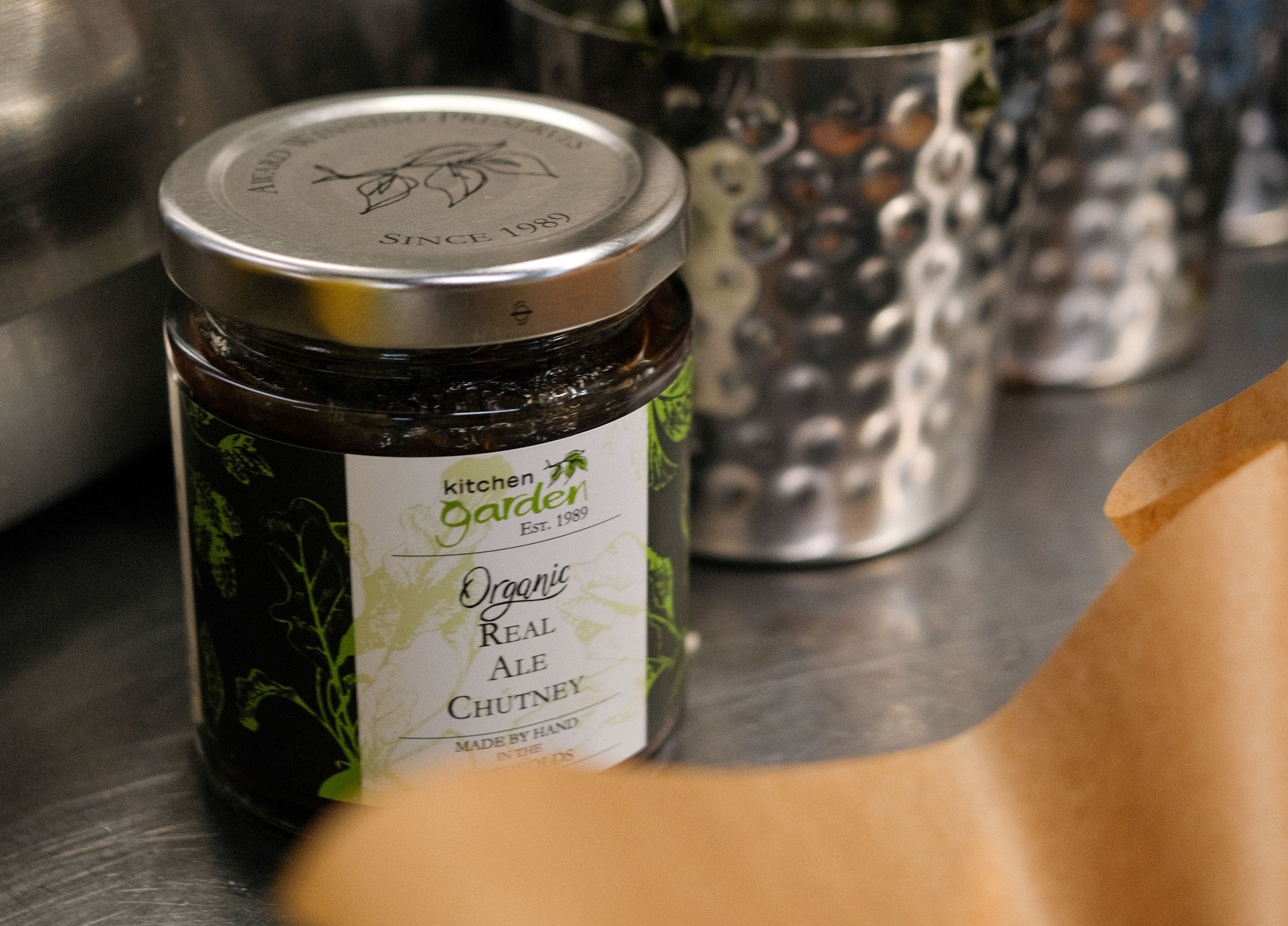 Kitchen Garden Organic Real Ale Chutney - 200g