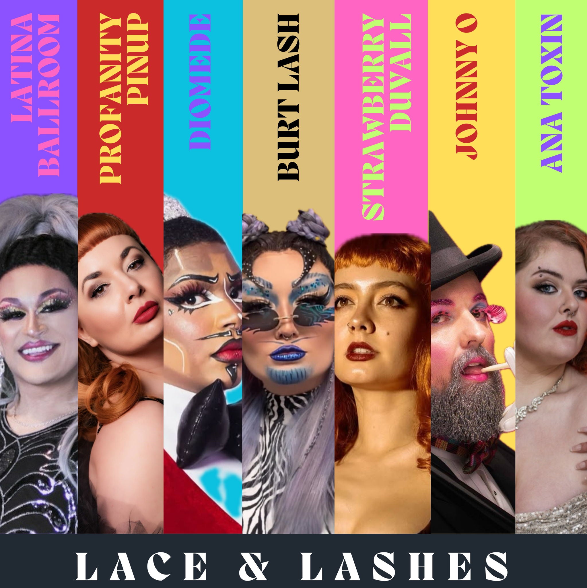 Lace & Lashes - A Night of Cabaret, Drag, Live Vocals, Burlesque & More - 18 Apr 2026