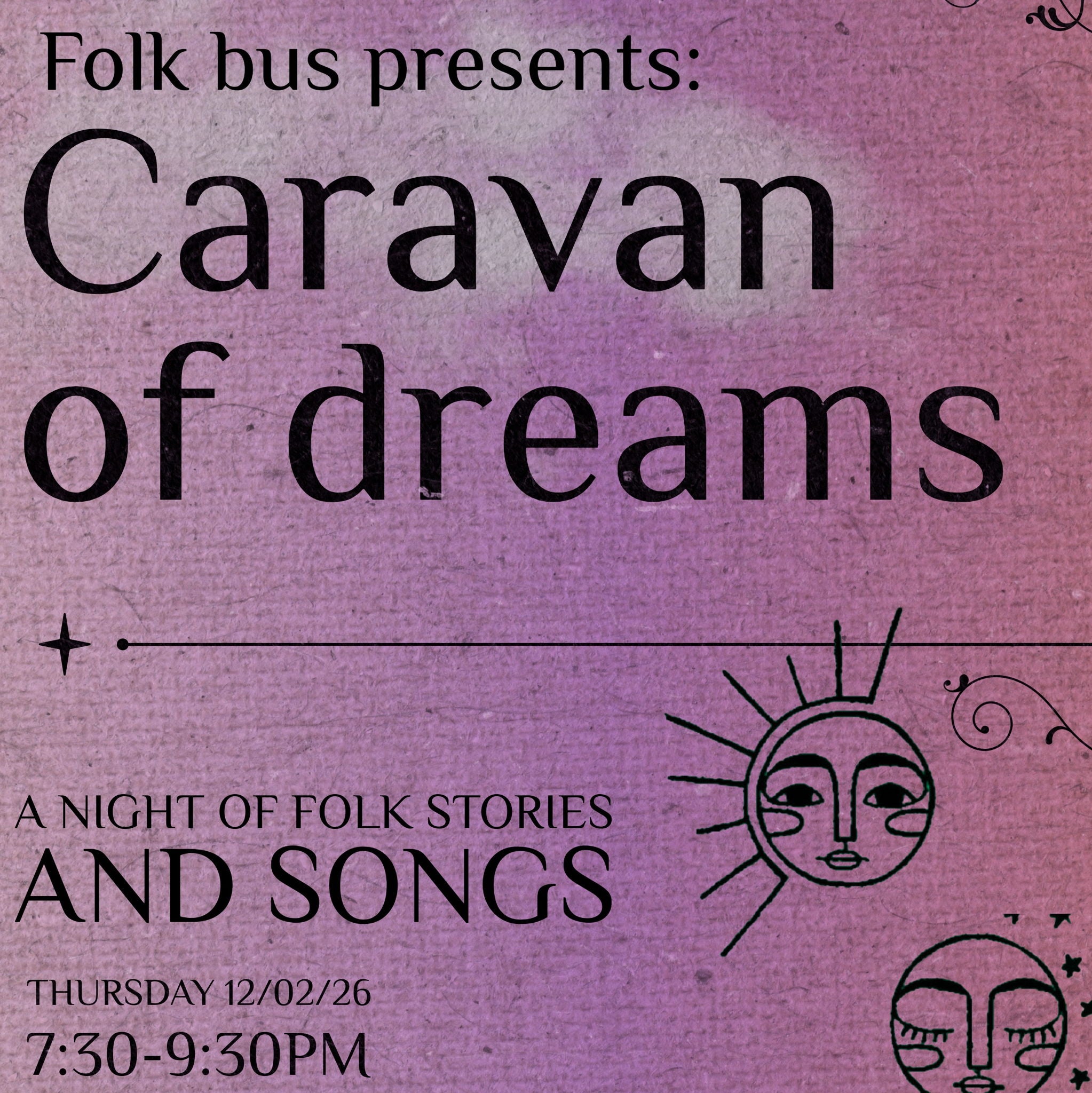 Folk Bus Presents: Caravan of Dreams - 12 Feb 2026